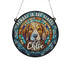 Beagle Memorial Stained Glass Effect Suncatcher